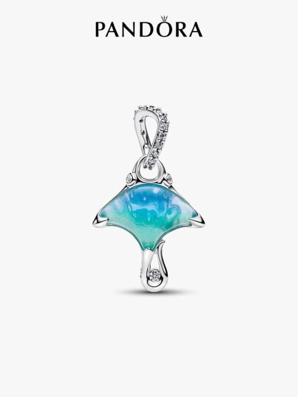 Pandora Manta Ray Dangle Charm